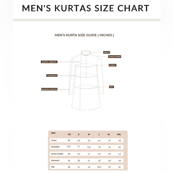 Hilo Design Men’s Embroidered Kurta | Pale Peach with Elephant Embroidery - Picture 16 of 16